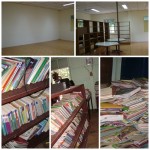 ภาพของห้องสมุดก่อนการทำงาน