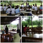 โรงอาหารที่เรากินร่วมกับเด็กนักเรียน