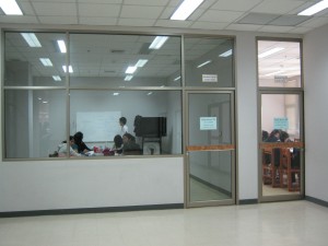 ห้องศึกษาแบบกลุ่ม 