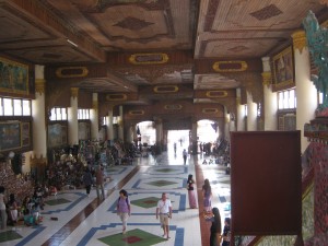 ความใหญ่โตของวัดพระนอนตาหวาน