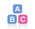 Set of icons on a theme baby. A vector illustration