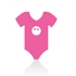 Set of icons on a theme baby. A vector illustration