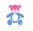 Set of icons on a theme baby. A vector illustration