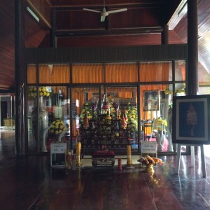 ศาลาเก็บสังขารอดีตเจ้าอาวาส(พระครูอดุลธรรมธาดา)