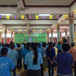 ทำบุญวันแม่แห่งชาติ 12 สิงหาคม 2558